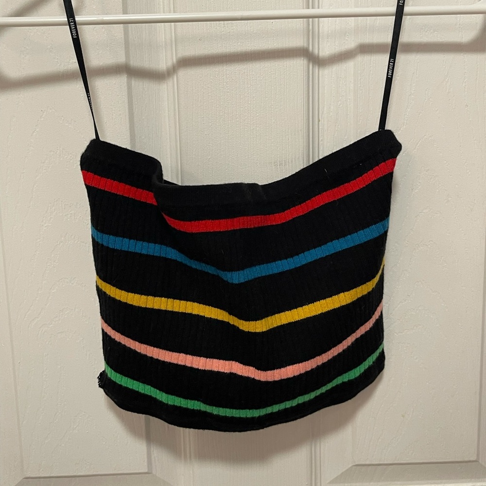 Rainbow Tube Top